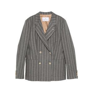 Manuel Ritz Women Double Breasted Bottoned Blazer